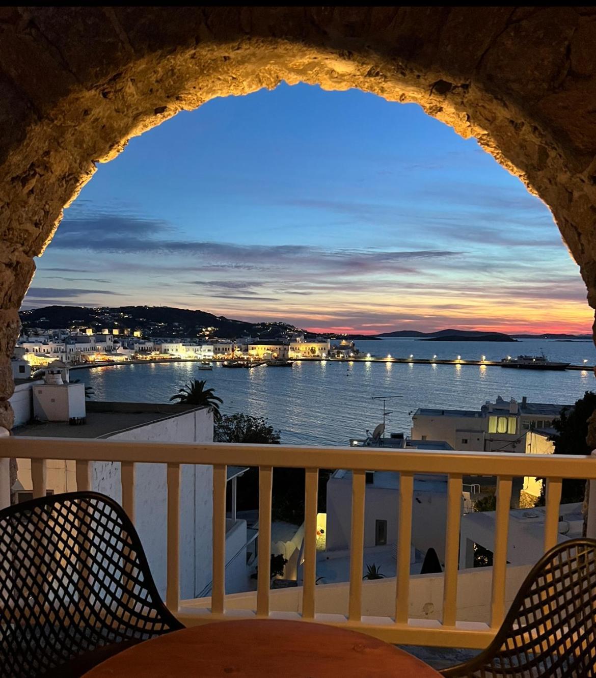 Yalos Hotel Sunset View Mykonos Town Private Rooms Exterior photo
