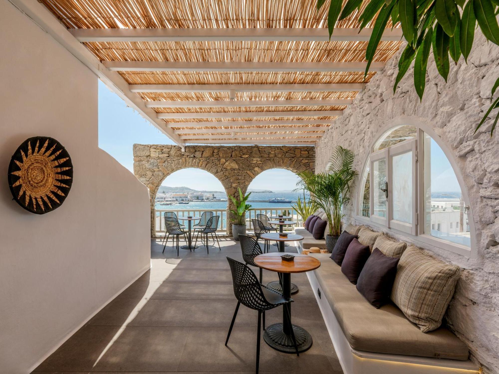 Yalos Hotel Sunset View Mykonos Town Private Rooms Exterior photo