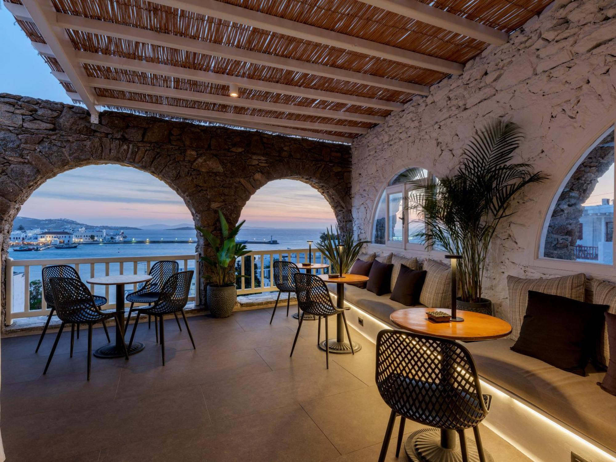 Yalos Hotel Sunset View Mykonos Town Private Rooms Exterior photo